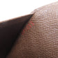 LOUIS VUITTON Long Wallet Purse N60017 Damier canvas Brown Portefeuille Blaza Women Used Authentic