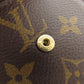 LOUIS VUITTON Bifold Wallet M62932 Monogram canvas Brown Portefeuille Zoe Women Used Authentic