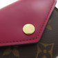 LOUIS VUITTON Bifold Wallet M62932 Monogram canvas Brown Portefeuille Zoe Women Used Authentic