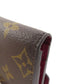 LOUIS VUITTON Bifold Wallet M62932 Monogram canvas Brown Portefeuille Zoe Women Used Authentic