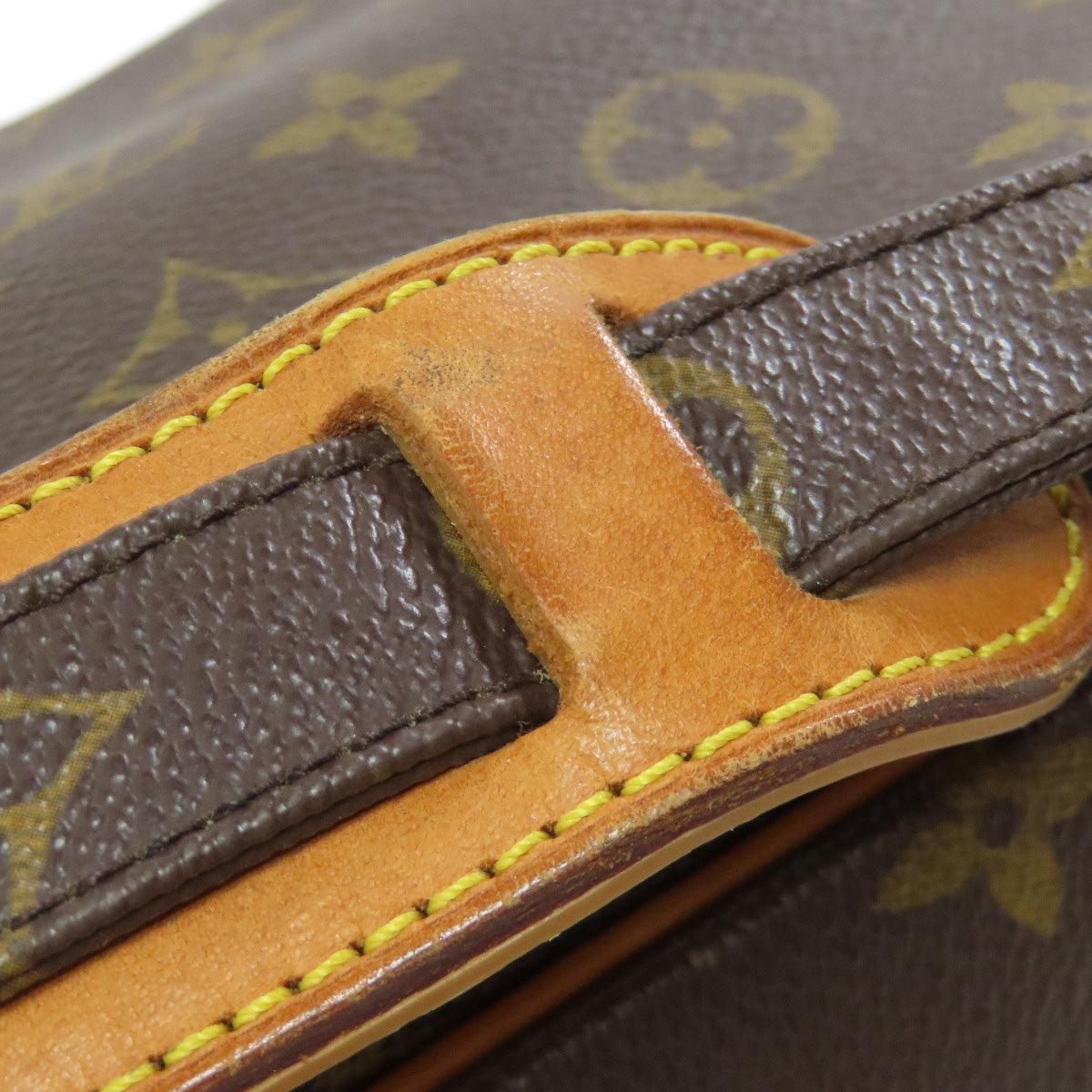 LOUIS VUITTON Shoulder Bag M45244 Monogram canvas Brown Nil Women Used Authentic