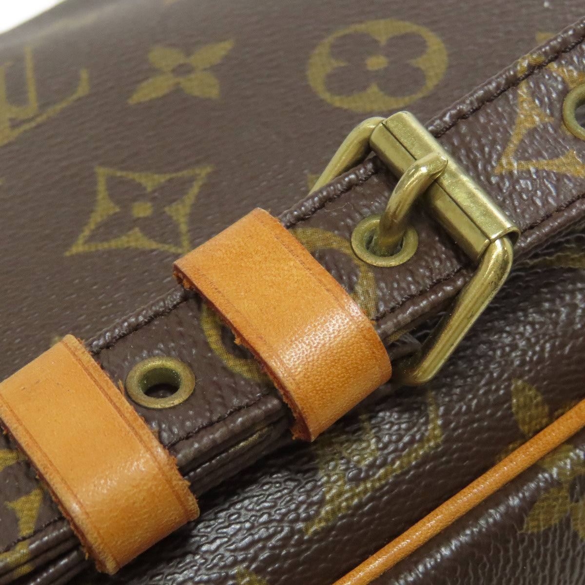 LOUIS VUITTON Shoulder Bag M45244 Monogram canvas Brown Nil Women Used Authentic