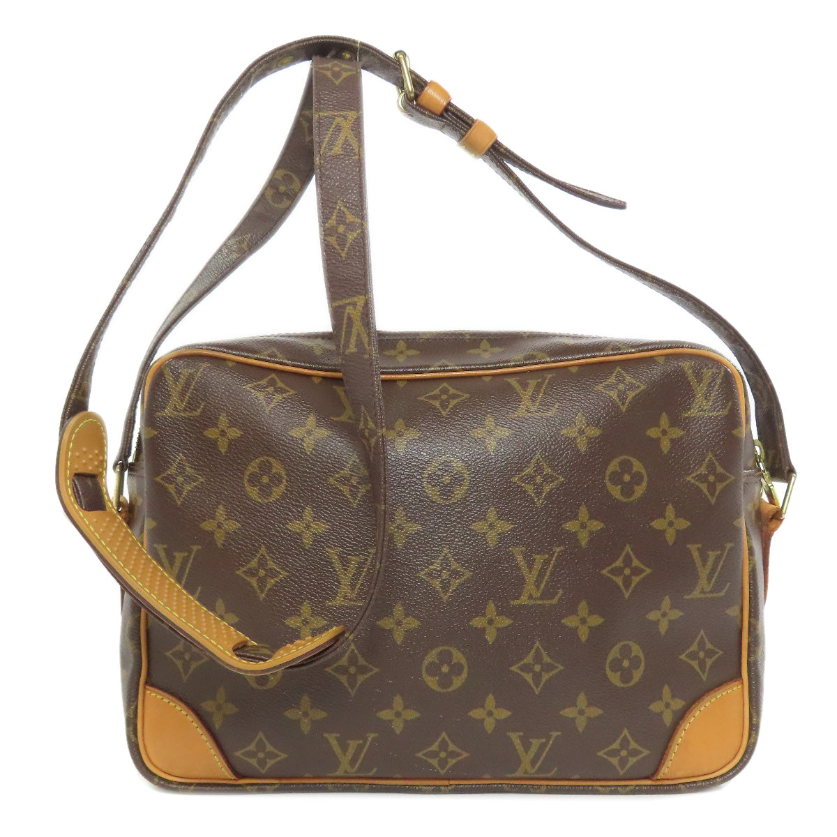 LOUIS VUITTON Shoulder Bag M45244 Monogram canvas Brown Nil Women Used Authentic