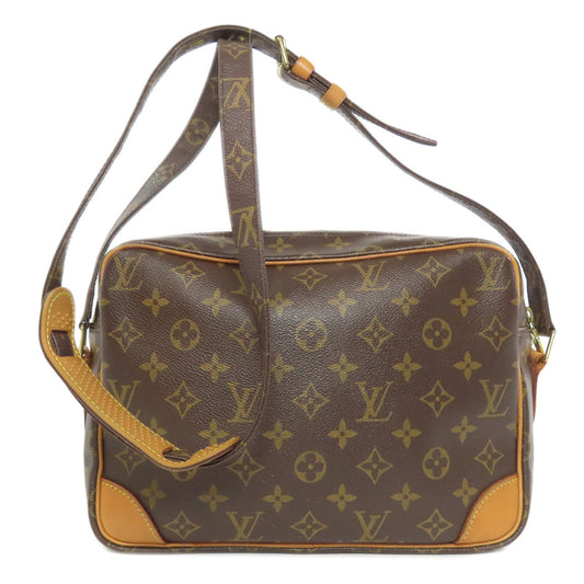 LOUIS VUITTON Shoulder Bag M45244 Monogram canvas Brown Nil Women Used Authentic
