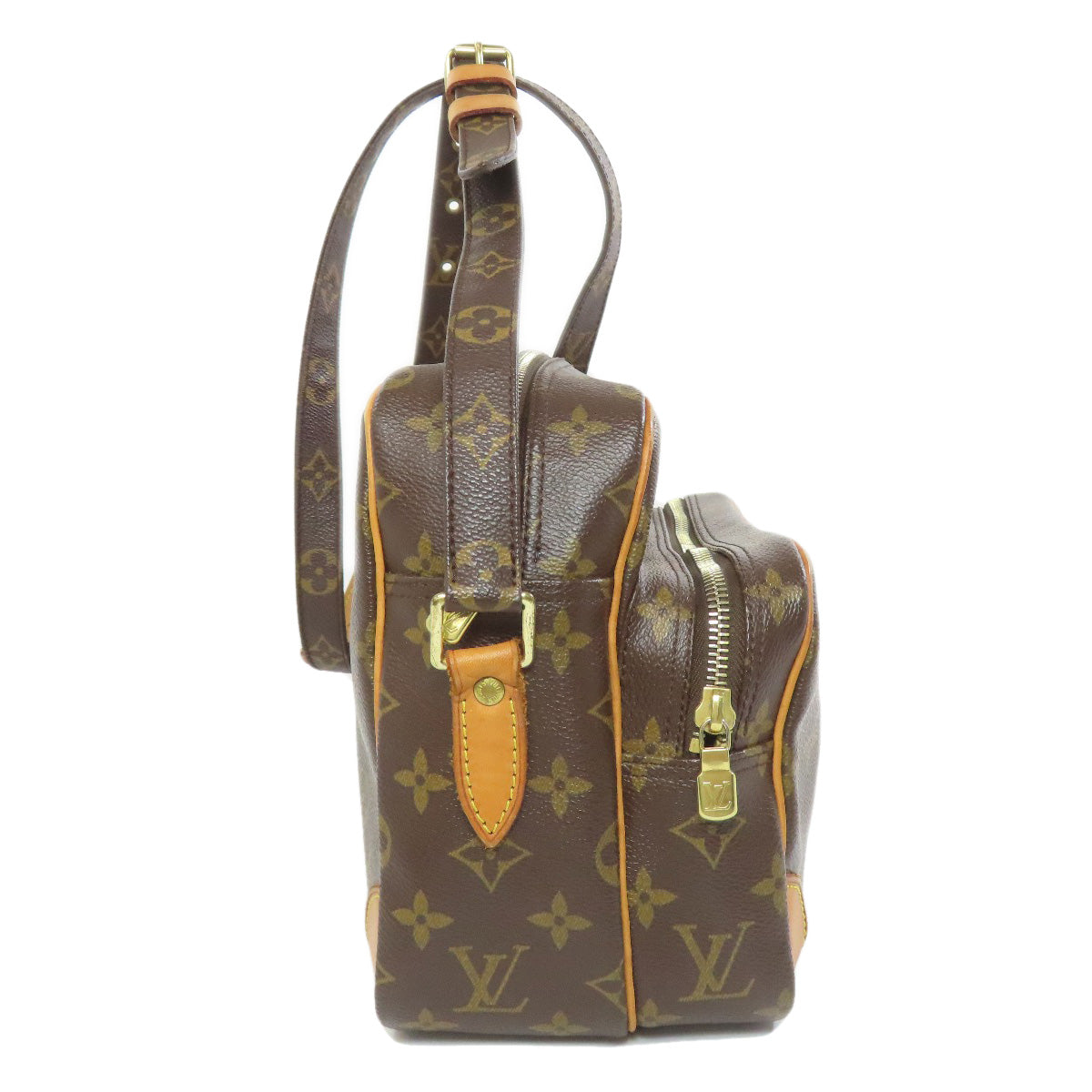 LOUIS VUITTON Shoulder Bag M45244 Monogram canvas Brown Nil Women Used Authentic