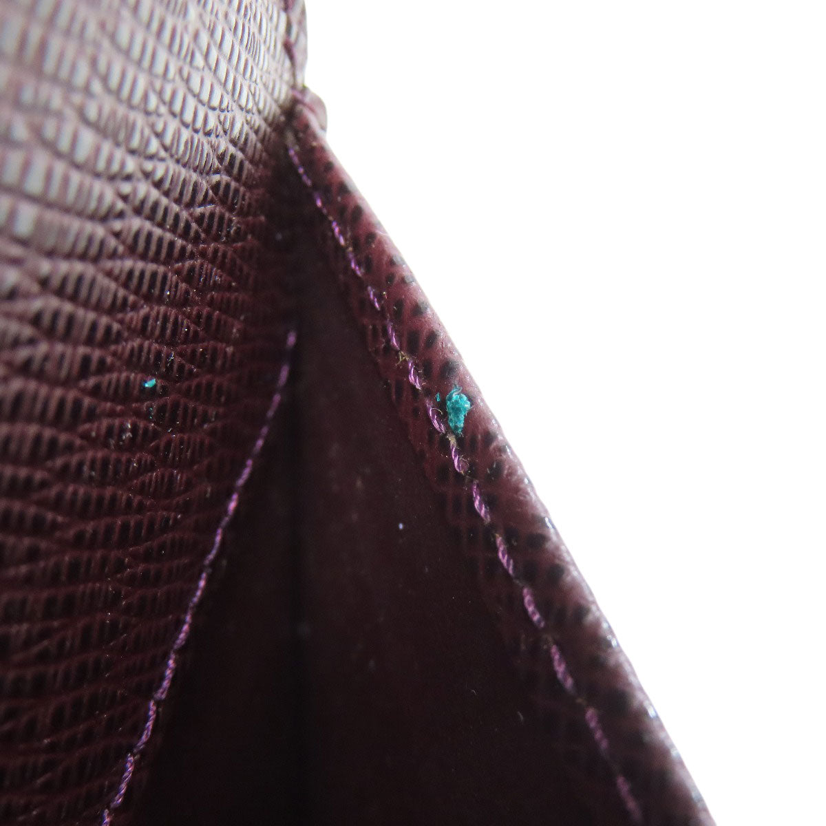 LOUIS VUITTON business bag M30186 Taiga Leather purple Baikal mens Used Authentic