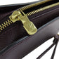LOUIS VUITTON business bag M30186 Taiga Leather purple Baikal mens Used Authentic