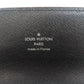 LOUIS VUITTON Long Wallet Purse N60023 Damier canvas gray Acordion mens Used Authentic