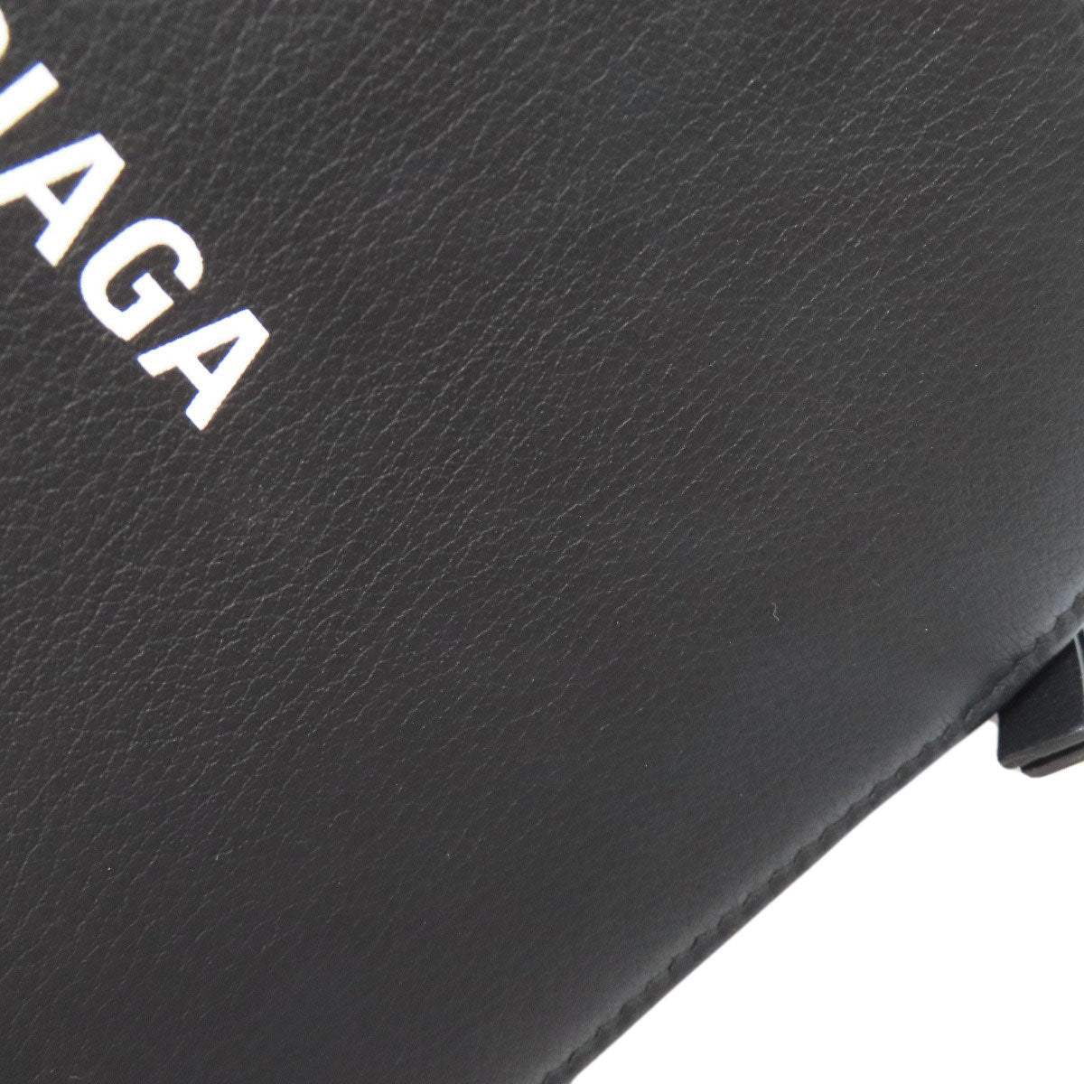 BALENCIAGA Shoulder Bag 552370 leather black Everyday camera bag Women Used Authentic