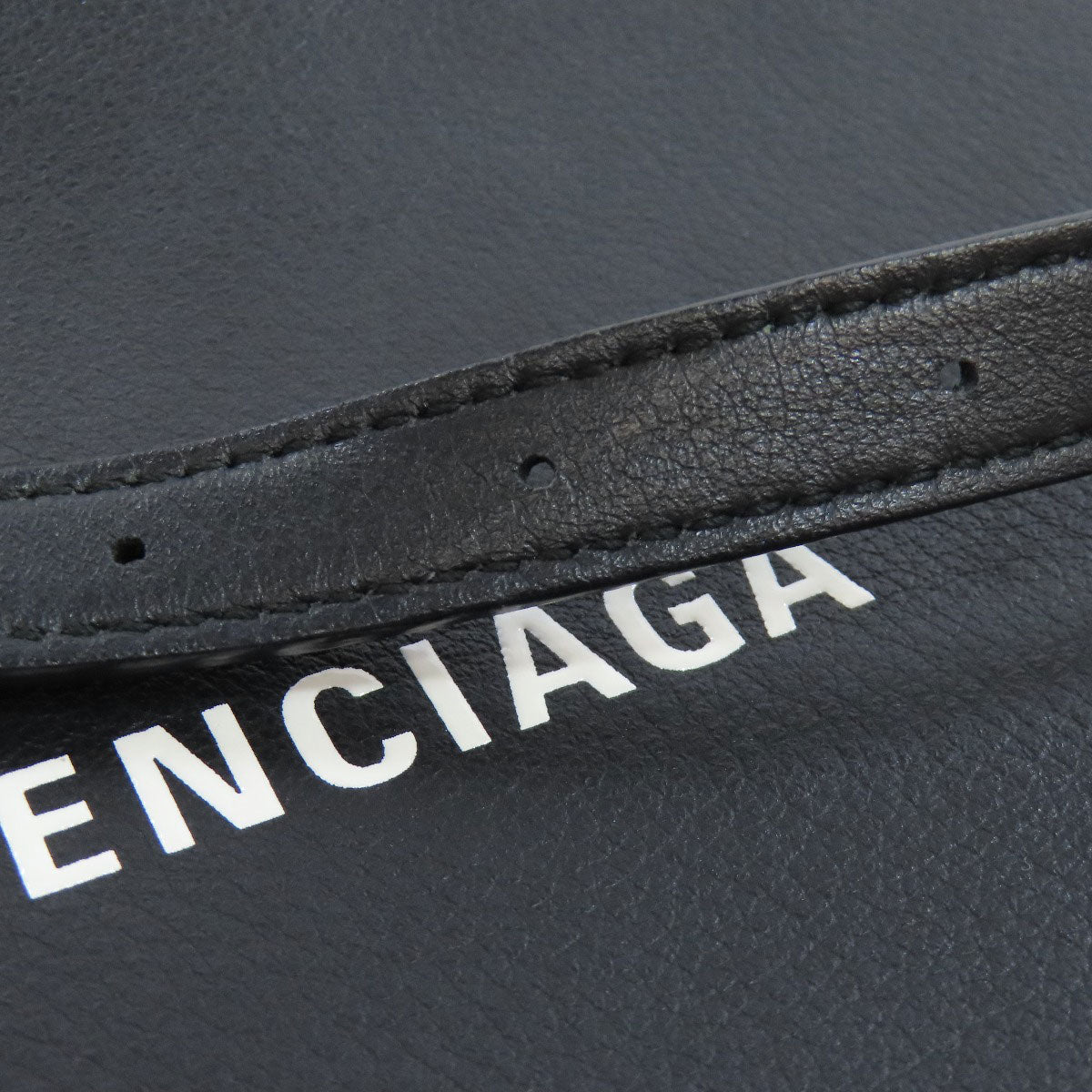 BALENCIAGA Shoulder Bag 552370 leather black Everyday camera bag Women Used Authentic