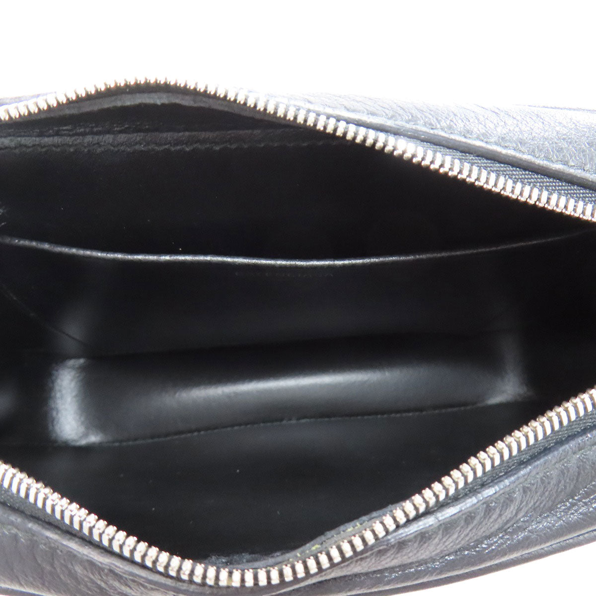BALENCIAGA Shoulder Bag 552370 leather black Everyday camera bag Women Used Authentic