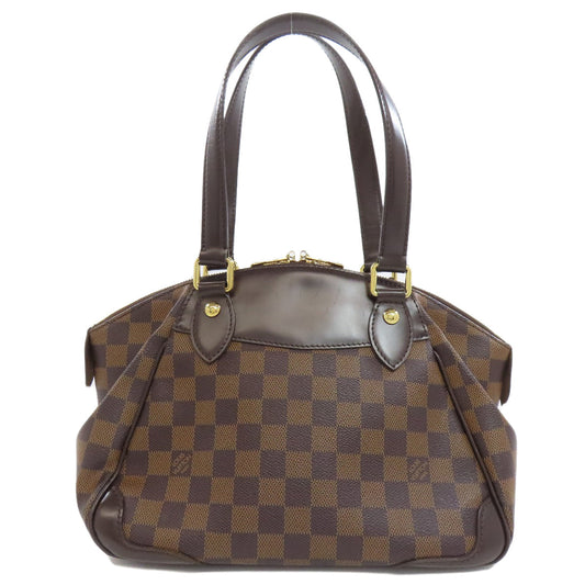 LOUIS VUITTON Handbag N41117 Damier canvas Brown Verona PM