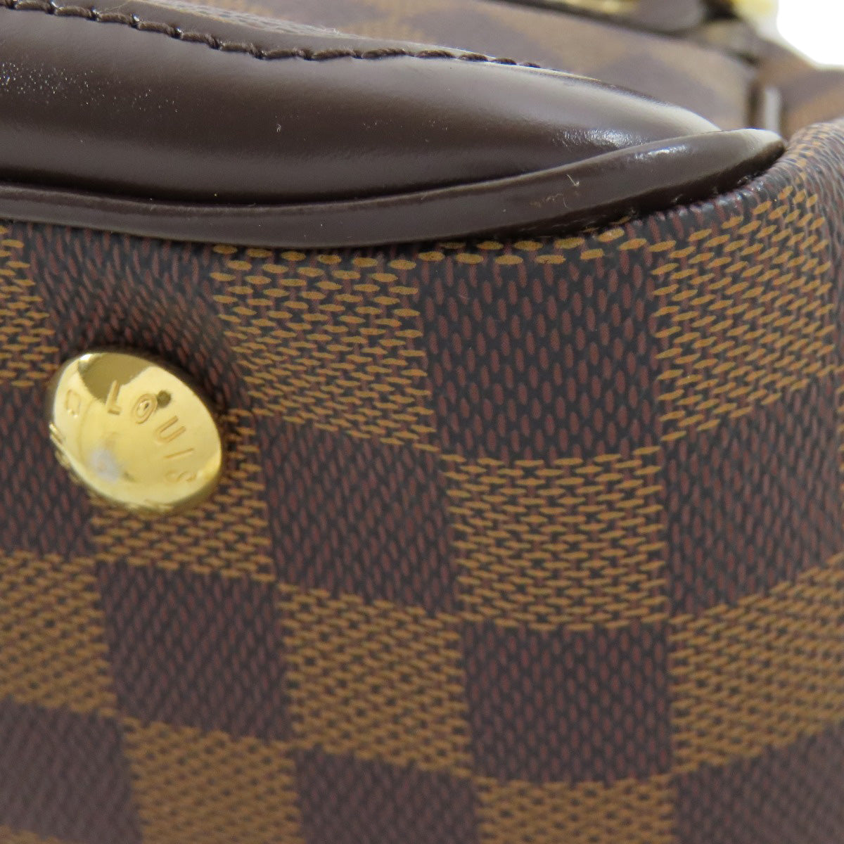 LOUIS VUITTON Handbag N41117 Damier canvas Brown Verona PM