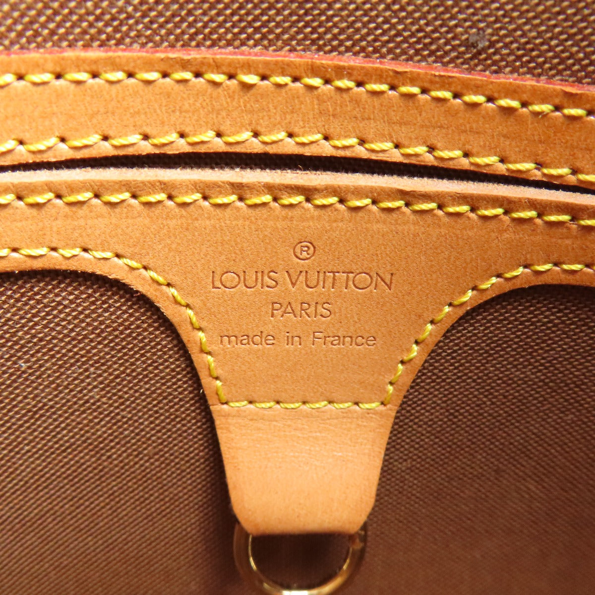 LOUIS VUITTON Handbag M51127 Monogram canvas Brown EllipsePM