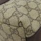 GUCCI Shoulder Bag 122373 PVC Brown GG Supreme Women Used Authentic