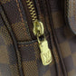 LOUIS VUITTON Shoulder Bag N51126 Damier canvas Brown Reporter Melville Women Used Authentic