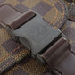 LOUIS VUITTON Shoulder Bag N51126 Damier canvas Brown Reporter Melville Women Used Authentic