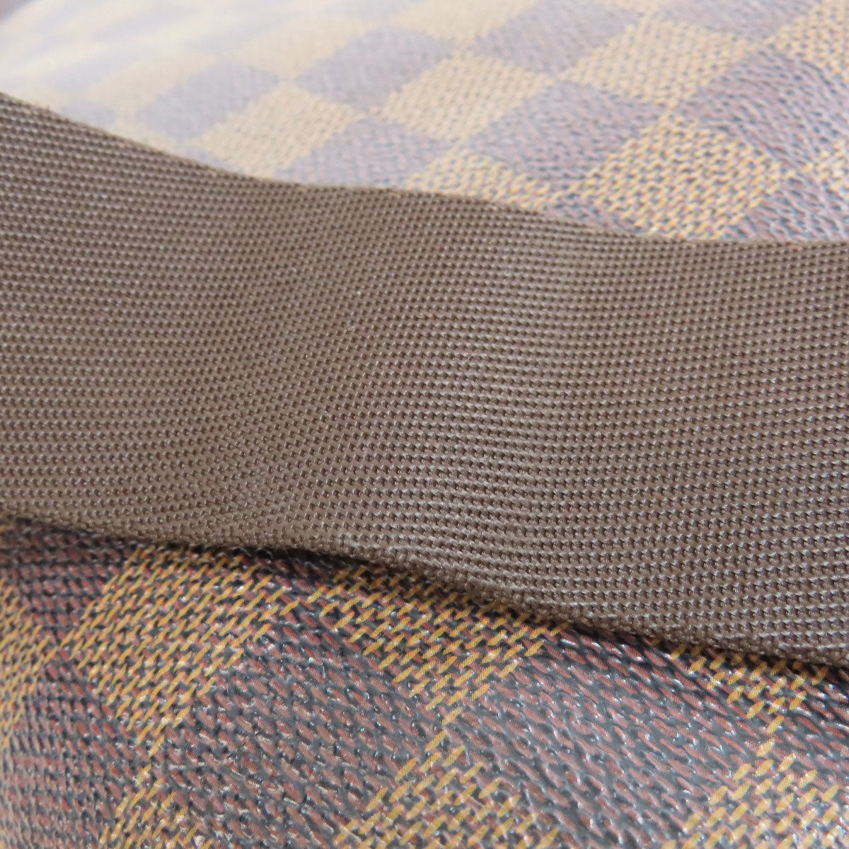 LOUIS VUITTON Shoulder Bag N51126 Damier canvas Brown Reporter Melville Women Used Authentic