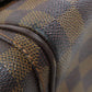 LOUIS VUITTON Shoulder Bag N51126 Damier canvas Brown Reporter Melville Women Used Authentic