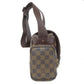 LOUIS VUITTON Shoulder Bag N51126 Damier canvas Brown Reporter Melville Women Used Authentic