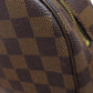 LOUIS VUITTON Shoulder Bag N51292 Damier canvas Brown Ipanema GM Women Used Authentic