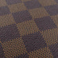LOUIS VUITTON Shoulder Bag N51292 Damier canvas Brown Ipanema GM Women Used Authentic