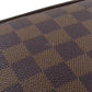 LOUIS VUITTON Shoulder Bag N51292 Damier canvas Brown Ipanema GM Women Used Authentic