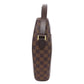 LOUIS VUITTON Shoulder Bag N51292 Damier canvas Brown Ipanema GM Women Used Authentic