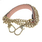 GUCCI Shoulder Bag 510302 Calfskin pink Outlet ChainShoulder Interlocking G 2WAY Women Used Authentic