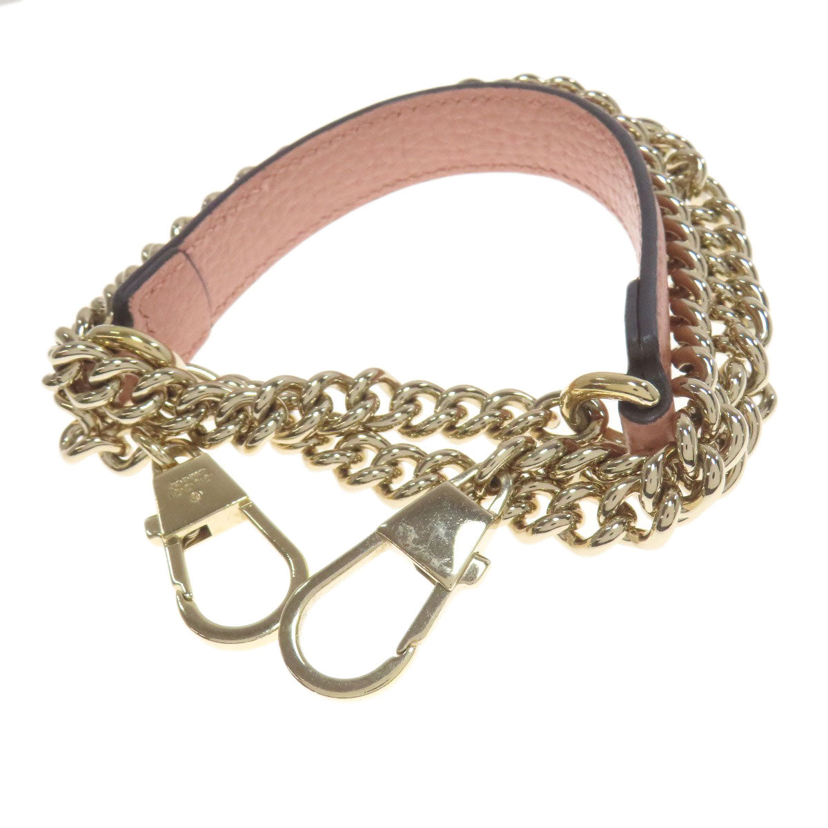 GUCCI Shoulder Bag 510302 Calfskin pink Outlet ChainShoulder Interlocking G 2WAY Women Used Authentic
