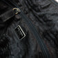 PRADA Shoulder Bag Nylon black logoMetal Women Used Authentic