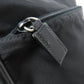 PRADA Shoulder Bag Nylon black logoMetal Women Used Authentic