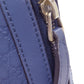 GUCCI Handbag 309617 leather blue GG Signature Microsima 2WAY Women Used Authentic