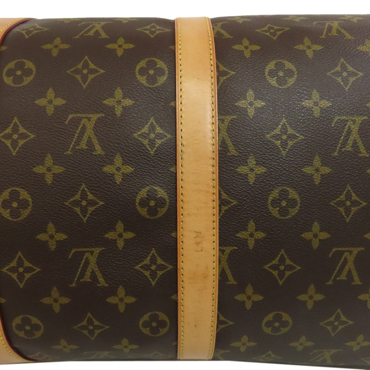 LOUIS VUITTON Boston Duffel bag M41424 Monogram canvas Brown Keepall 55