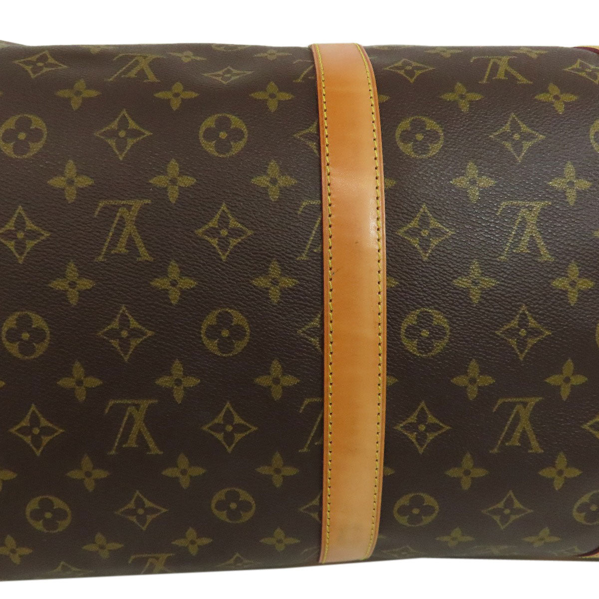 LOUIS VUITTON Boston Duffel bag M41424 Monogram canvas Brown Keepall 55