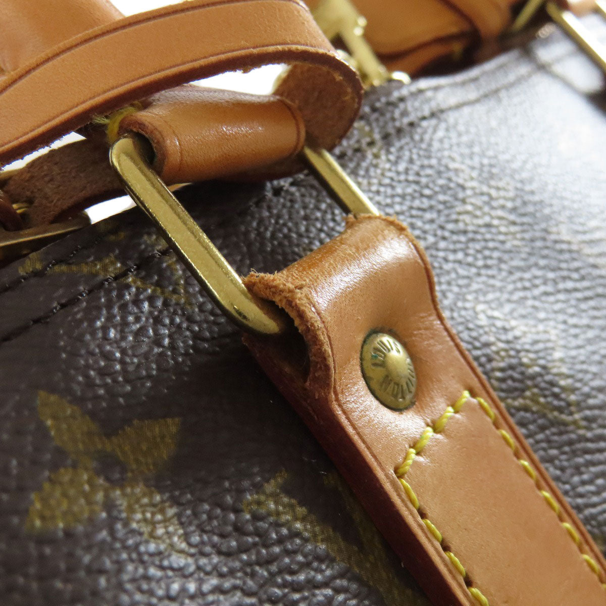 LOUIS VUITTON Boston Duffel bag M41424 Monogram canvas Brown Keepall 55