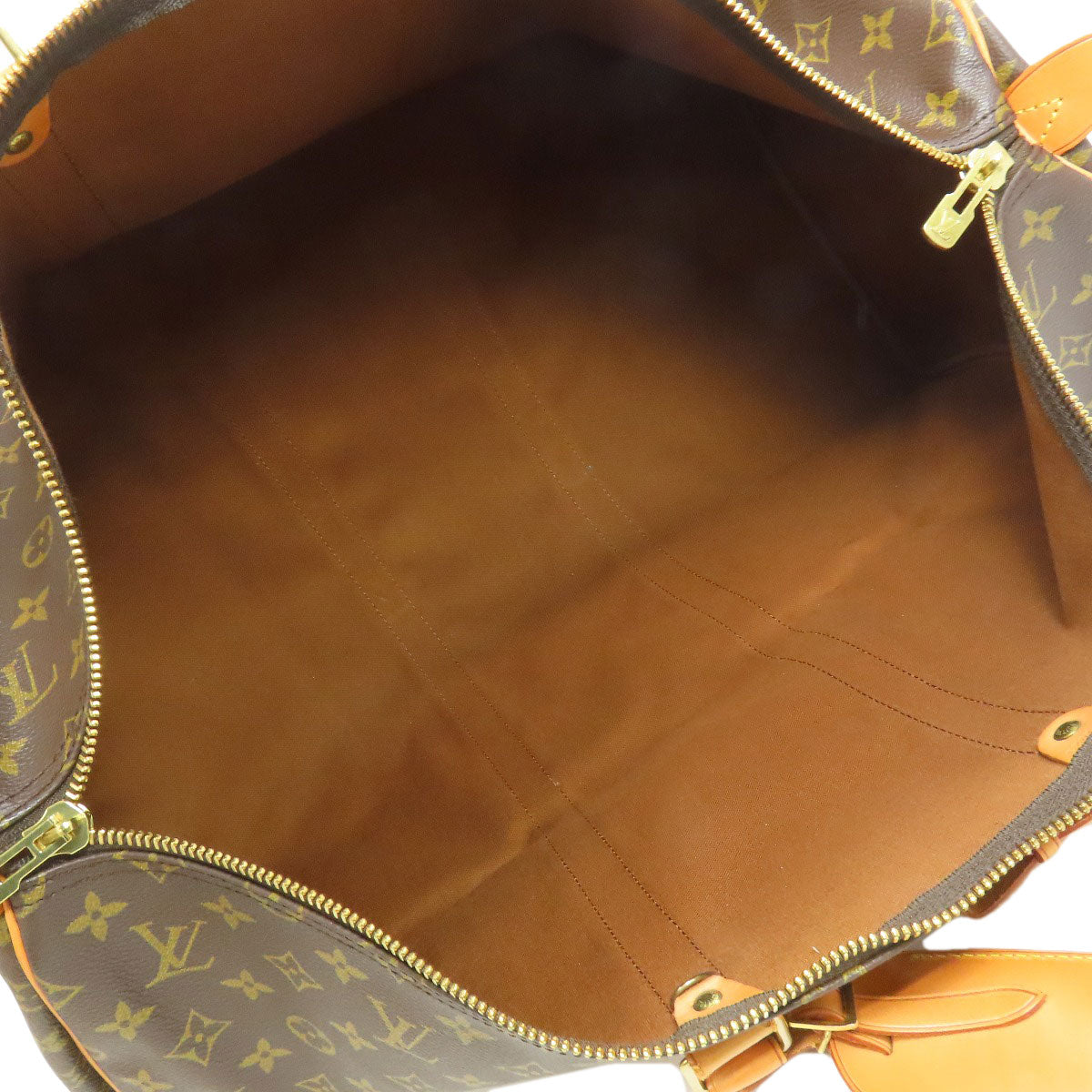 LOUIS VUITTON Boston Duffel bag M41424 Monogram canvas Brown Keepall 55