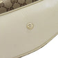 GUCCI Tote Bag 163805 canvas Brown GG Princey Ribbon Women Used Authentic
