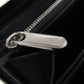 LOUIS VUITTON Long Wallet Purse M61867 Mahina leather black Zippy wallet Women Used Authentic