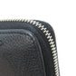LOUIS VUITTON Long Wallet Purse M61867 Mahina leather black Zippy wallet Women Used Authentic
