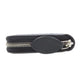 LOUIS VUITTON Long Wallet Purse M61867 Mahina leather black Zippy wallet Women Used Authentic