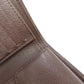 LOUIS VUITTON Bifold Wallet N61675 Damier canvas Brown Portefeuille�EMarco Women Used Authentic