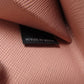 PRADA Coin case leather pink Saffiano logoMetal Women Used Authentic