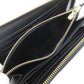 LOUIS VUITTON Long Wallet Purse M68755 Epi black Zippy wallet Women Used Authentic