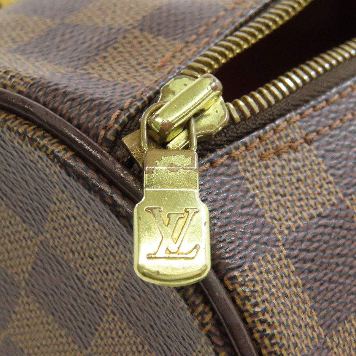 LOUIS VUITTON Handbag N51304 Damier canvas Brown Papillon 26