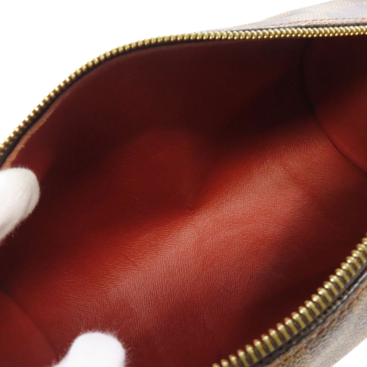 LOUIS VUITTON Handbag N51304 Damier canvas Brown Papillon 26