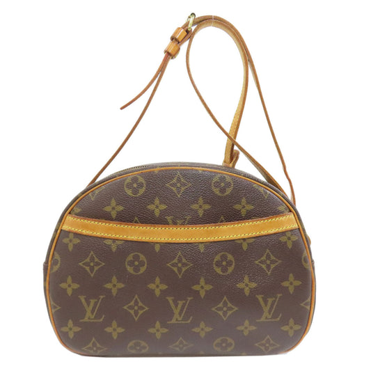 LOUIS VUITTON Shoulder Bag M51221 Monogram canvas Brown Blois Women Used Authentic