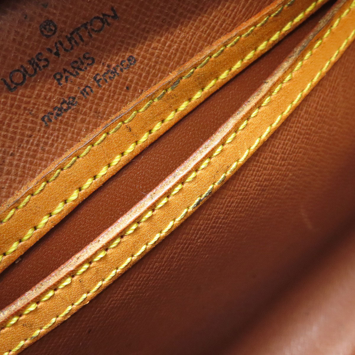 LOUIS VUITTON Shoulder Bag M51221 Monogram canvas Brown Blois Women Used Authentic
