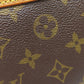 LOUIS VUITTON Shoulder Bag M51221 Monogram canvas Brown Blois Women Used Authentic