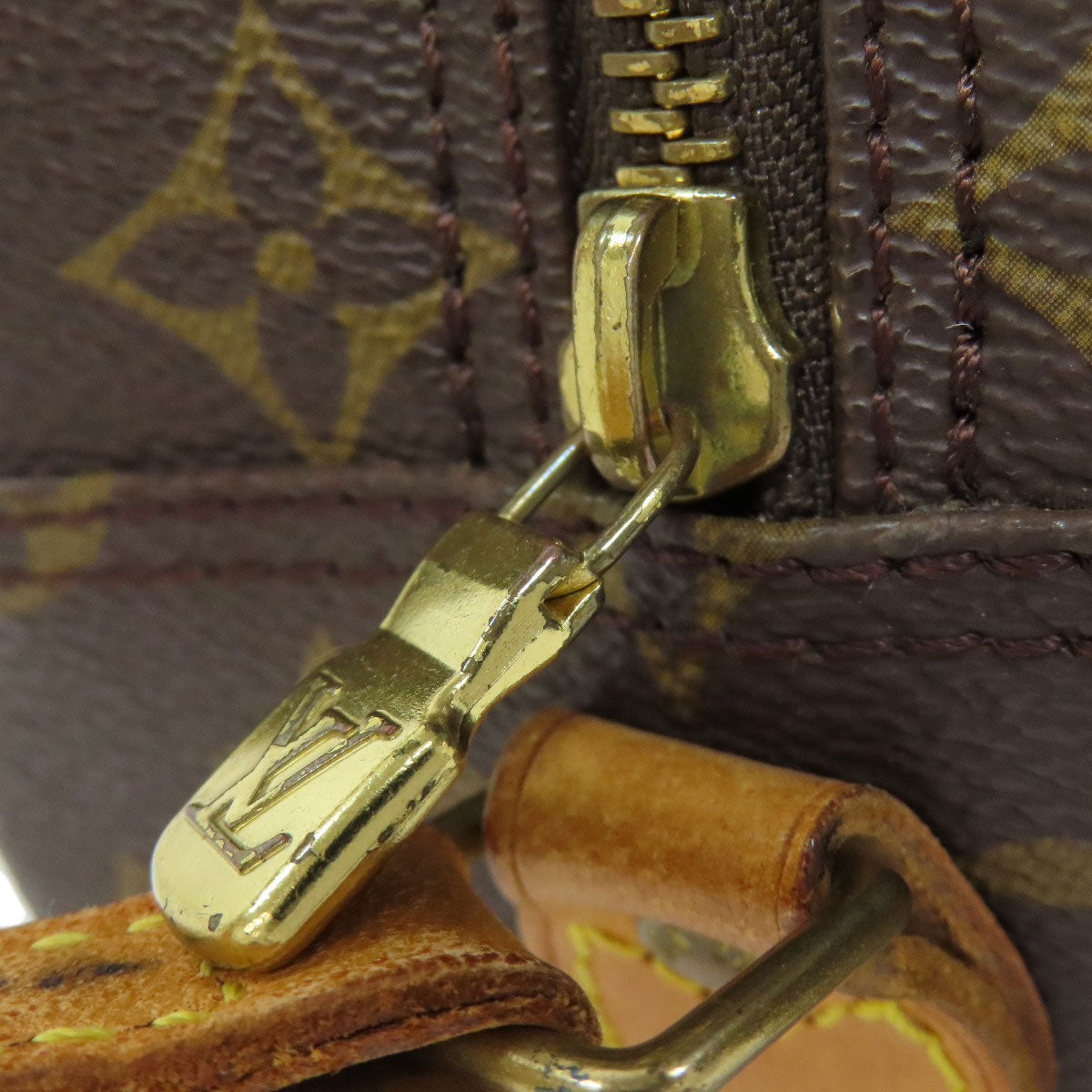 LOUIS VUITTON Shoulder Bag M51221 Monogram canvas Brown Blois Women Used Authentic